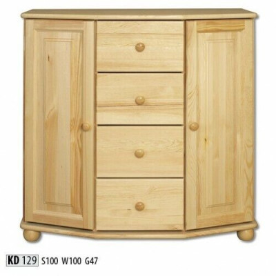 Kommoden Massiv Kommod Echtholz Schief Schränker Nei Anriicht Miwwel Schaf Sideboard