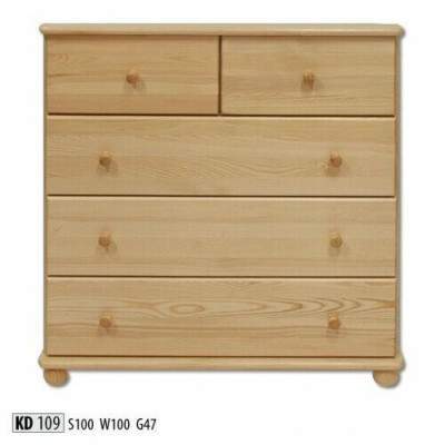 Massiv Kommode Sideboard Schaf Kommoden Massivholz Schiefen 100cm Anrichte Nei