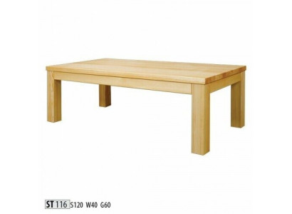 Canapé Dësch Holzdësch Echt Holz Canapé Dëscher Dëschplack Dësch 120x60 Niewendësch