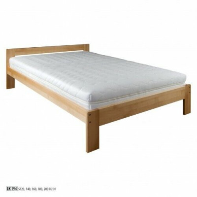 Schlofzëmmer Holzstull Echt Holz Bett Better Hotel 180x200cm Stil Massiv Miwwelen