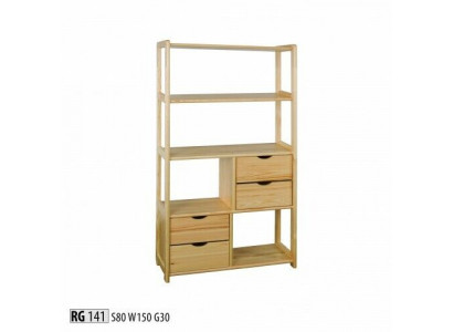 Designer Schaf Wandregal Wand Regaler Wunnzëmmer Schief Büro Miwwelen Vollholz