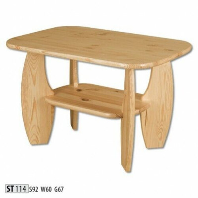 Couchtisch Holz-dësch Massivholz Dëschplack Niewendësch Dësch Neien Couchtische