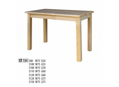 Iessdësch Holz Dëscher Wunn- Iesszëmmer 150x75 Massivholz Iessdëscher Massivholz Dësch