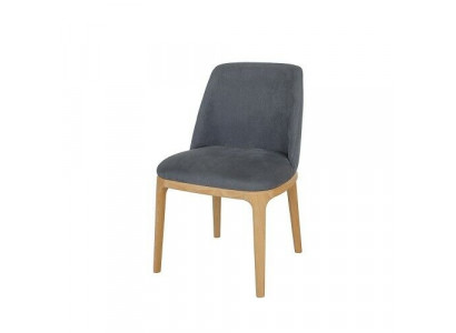 Designstull, Lehnstull, Polsterstill, Lounge Massivholz Textil Holz Sessel Nei
