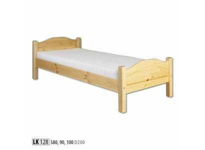 Eenelbett Jugendbett Kieferbett Kiefer Massivholz Holzbett 100x200 Handaarbecht Neie