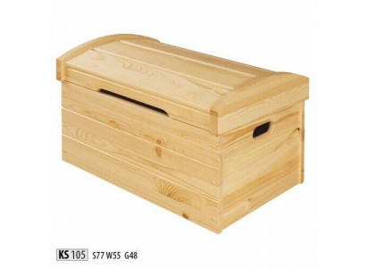 Deko Këscht Massivholz Miwwelen Holz Miwwelen Handaarbecht Këscht Trou Geschirholz 77x48cm