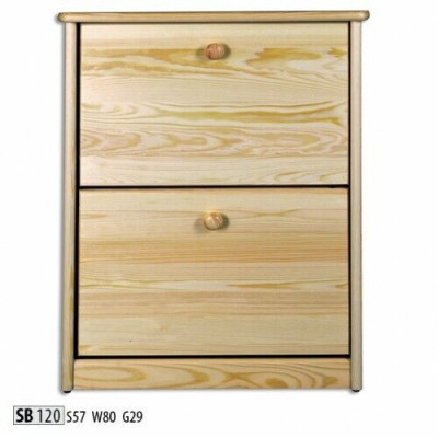Schongeschaf 4-fach Kommode Massivholz Miwwelen Schongkipper Regal