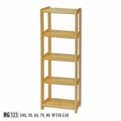 Holz Regal Bicherregal Wandregal Aktenregal Schaf Büro Standregal Vollholz Nei