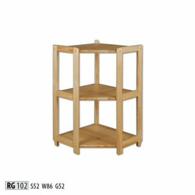 Eckregal Bicherregal Wunnzëmmer Mauer Regal Eechte Holz Regaler Eckregaler Büro
