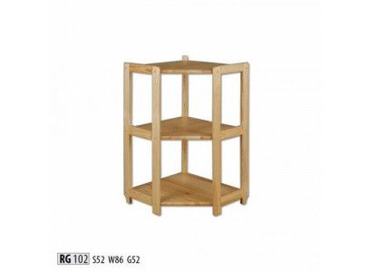 Eckregal Bicherregal Wunnzëmmer Mauer Regal Eechte Holz Regaler Eckregaler Büro