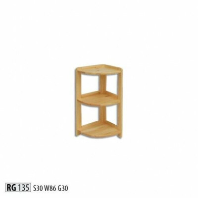 Eckregal Massiv Holz Regaler Lagerung Schaf Massiv Miwwelen 30x30x86cm Nei