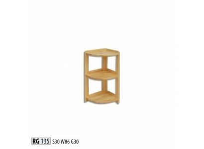 Eckregal Massiv Holz Regaler Lagerung Schaf Massiv Miwwelen 30x30x86cm Nei