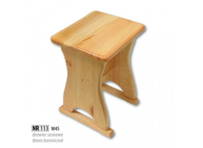 Hocker Holzhocker Schemel Holzschemel Massiv Kiefer NEI Kichenstull Sëtzbank
