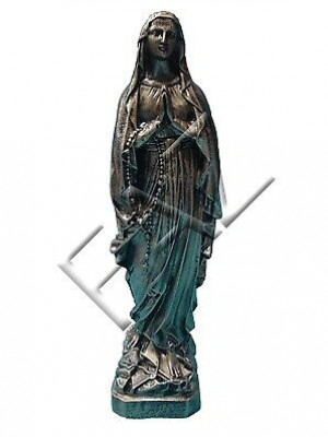 Mamm Maria Figur Gaart Statu d'Skulptur Figuren Skulpturen Dekoratioun Neit