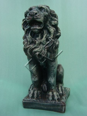 Design Léiw Figur Statue Skulptur Figuren Skulpturen Gaart Deko Dekoratioun Nei