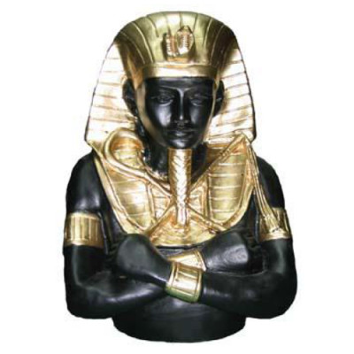 Figur Ägyptesch Pharao Statuen Figuren Dekoratioun Kunststoff 34cm Ägypten Nei