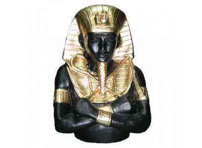 Figur Ägyptesch Pharao Statuen Figuren Dekoratioun Kunststoff 34cm Ägypten Nei