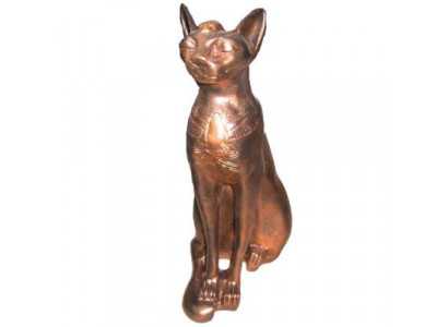 Figur Ägyptesch Kaz Bastet Statuen Figuren Dekoratioun Plastik 37cm Ägypten