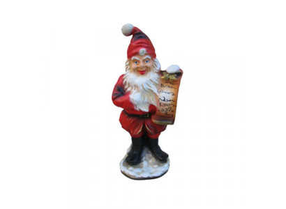 Krëschtdagmann Figur Statu Dekor Figuren Dekoratioun Niklos Skulptur 41cm Nei