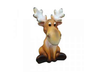 Hirsch Rentier Dekoratiouns Déier Figur Wanterdekor Héicht 34 cm Elch Dekoratioun Figuren Nei