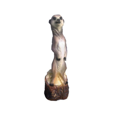 Dekoratioun Gaart Plastik Figuren Figur Statu Erdmännchen 45 cm Statuen Nei