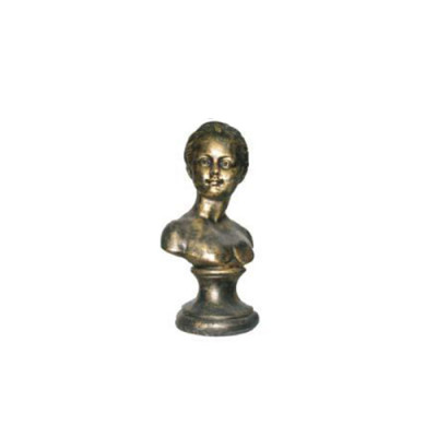 Kanner Büst Gold Antik Stil Deko Figur Statu Skulptur 29cm Figuren Statuen R11