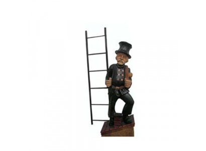 Skulptur Schouorstécker Skulptur Statuen Figuren Aussteller Deko Dekoratioun