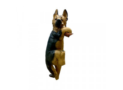 Deko-Figur Statue Skulptur 28 cm Figuren Statuen Skulpturen Gaart Hond (A147)
