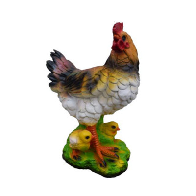 Hen-Vull Figur Statu Gaart Dekoratioun Skulptur Deko Skulpturen