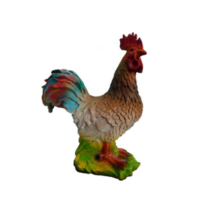 Poulet Figur Statue Gaart Dekoratioun Skulptur Dekor Skulpturen