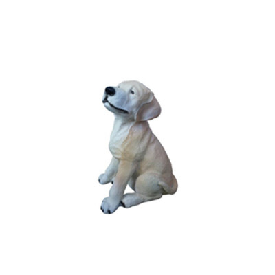Hond 32cm Figur Statuet Gaart Dekoratioun Skulptur Dekor Skulpturen