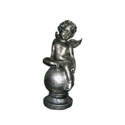 Dekoratioun Figur Statu Skulptur 25cm Figuren Statuer Skulpturen Antik Engel R17