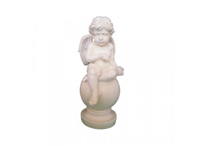 Engel Dekor Figur Statu Skulptur 35cm Figuren Statuen Skulpturen Dekoratioun Nei
