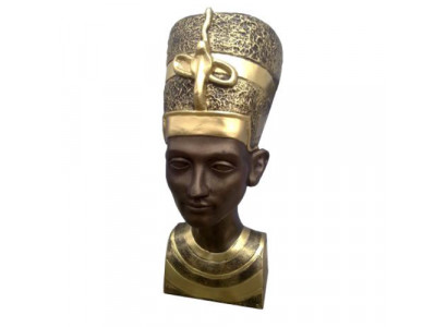 Ägyptesch Figur Nofretete Büst Kunststoff Figuren Statuen Skulpturen Statue