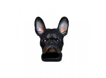 Hond Büste Hond Dekor Figur Statue Skulptur 35cm Figuren Statuen Skulpturen (A181)