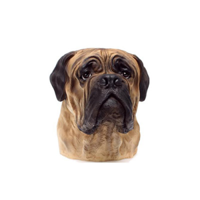 Dekofigur Statu Skulptur 35 cm Figuren Statuen Skulpturen Bull Dog Büst A182