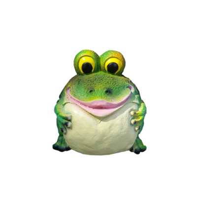 Modern Frosch Deko Plastikfigur Héicht 25 cm