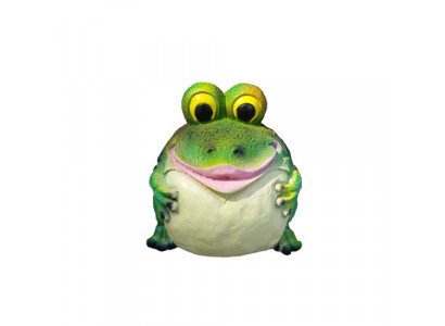 Modern Frosch Deko Plastikfigur Héicht 25 cm