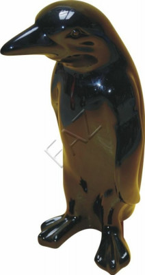 Design Pinguin Figur Statue Skulptur Figuren Skulpturen Gaart Dekoratioun Deko