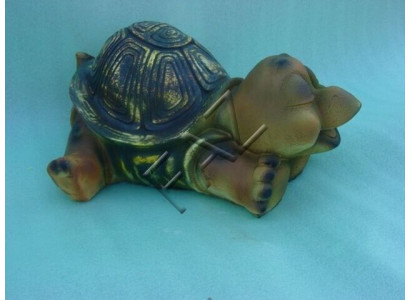 Design Schildkröt Figur Statue Skulptur Figuren Skulpturen Gaart Deko Statuen