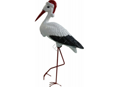 Design Storch Figur Gaart Statue Skulptur Figuren Skulpturen Dekoratioun Deko