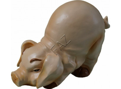 Design Schwäin Figur Gaart Statue Skulptur Figuren Skulpturen Dekoratioun c672