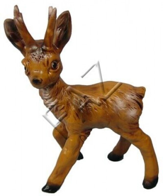 Statuen Hirsch Figur Gaart Statue Skulptur Figuren Skulpturen Dekoratioun 40cm