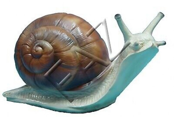 Design Schnek Figur Gaart Statue Skulptur Figuren Skulpturen Dekoratioun Nei