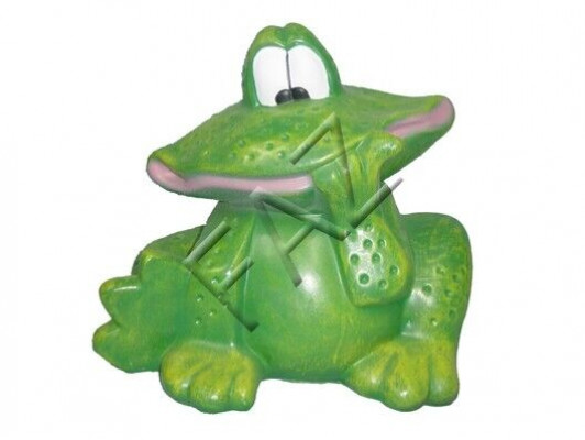 Design Frosch Figur Gaart Statu Skulptur Figuren Skulpturen Dekoratioun Nei