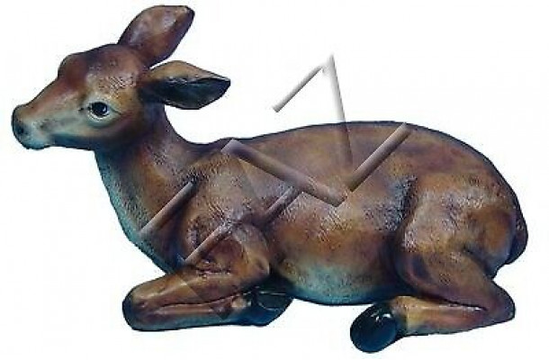 Design Rehfigur Gaartstatu Skulptur Figuren Skulpturen Dekoratioun Deko Nei
