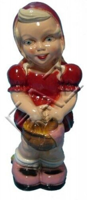 Design Routkäppchen Figur Gaart Statu Skulptur Figuren Skulpturen Deko Nei