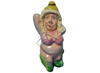 Design Fra-Figur Gaart Statue Skulptur Figuren Skulpturen Dekoratioun Deko Nei