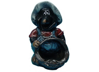 Design Vase Maulwurf Design Skulptur Figur Statu Statuen Figuren Dekoratioun Neit