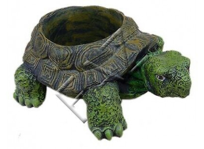 Schildkröt-Vasendesign Skulptur Figur Statue Statuen Figuren Dekoratioun Deko